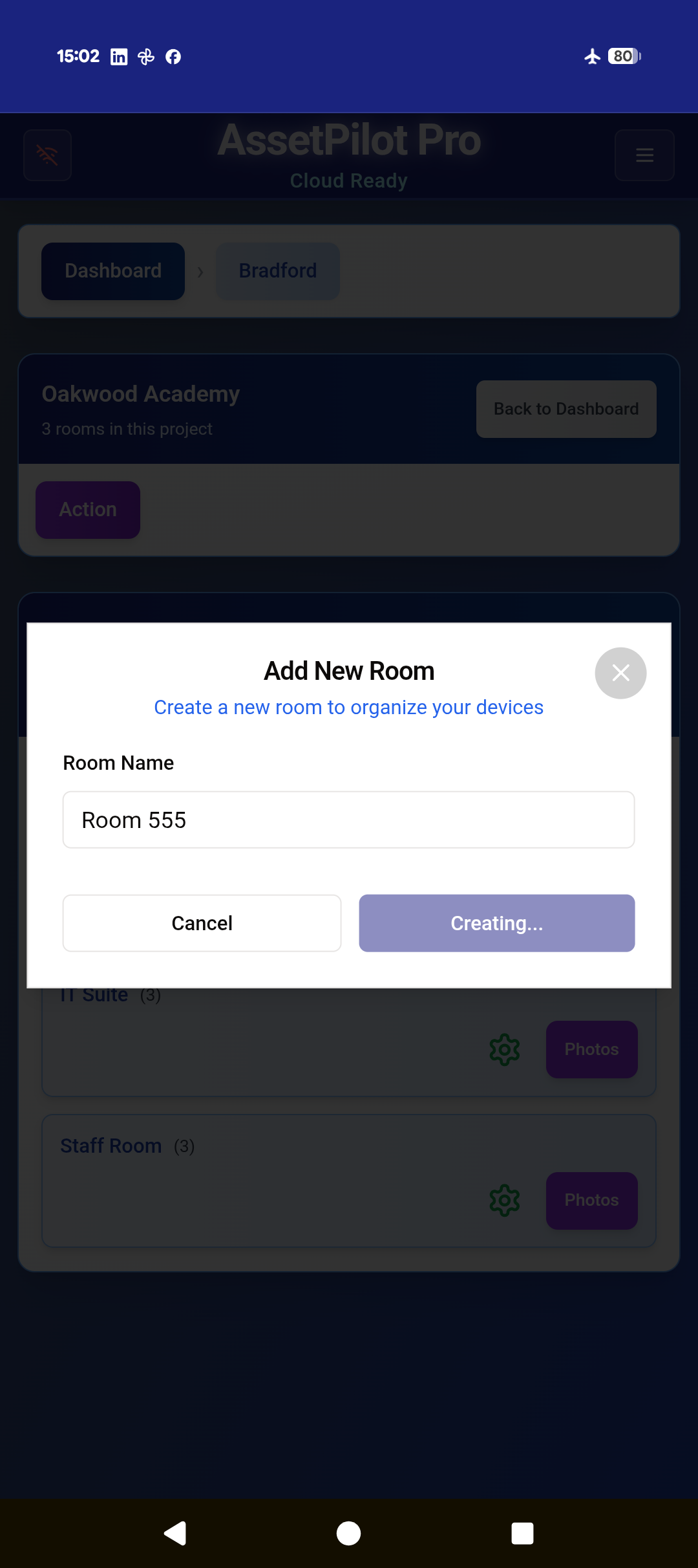 Add room